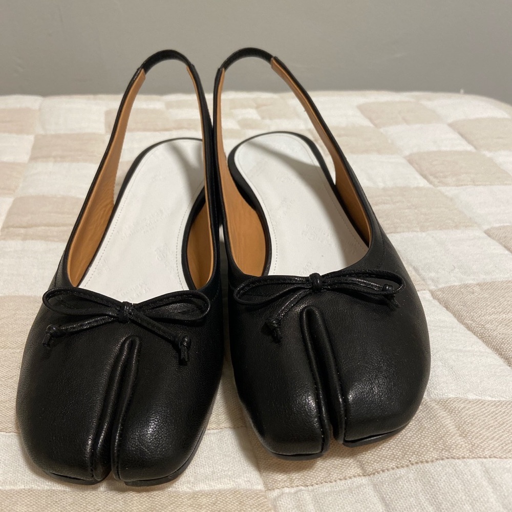 brand new maison margiela slingback tabis size 38